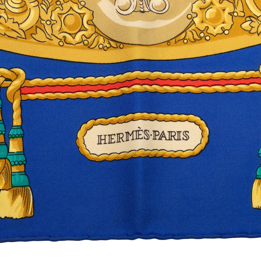 Hermès Hommage A Charles Garnier Soie Foulard – GABY PARIS Authentique