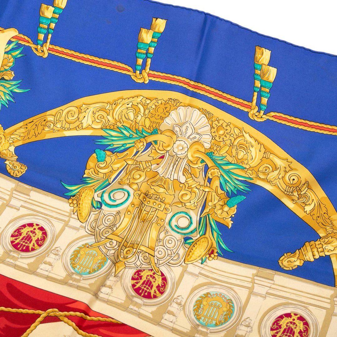 Hermès Hommage A Charles Garnier Soie Foulard – GABY PARIS Authentique