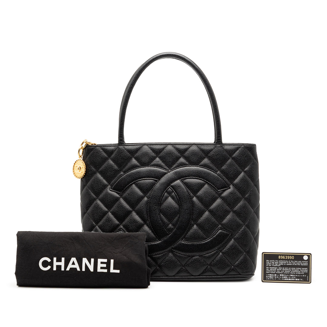 Chanel Caviar Medallion Cabas – GABY PARIS Authentique