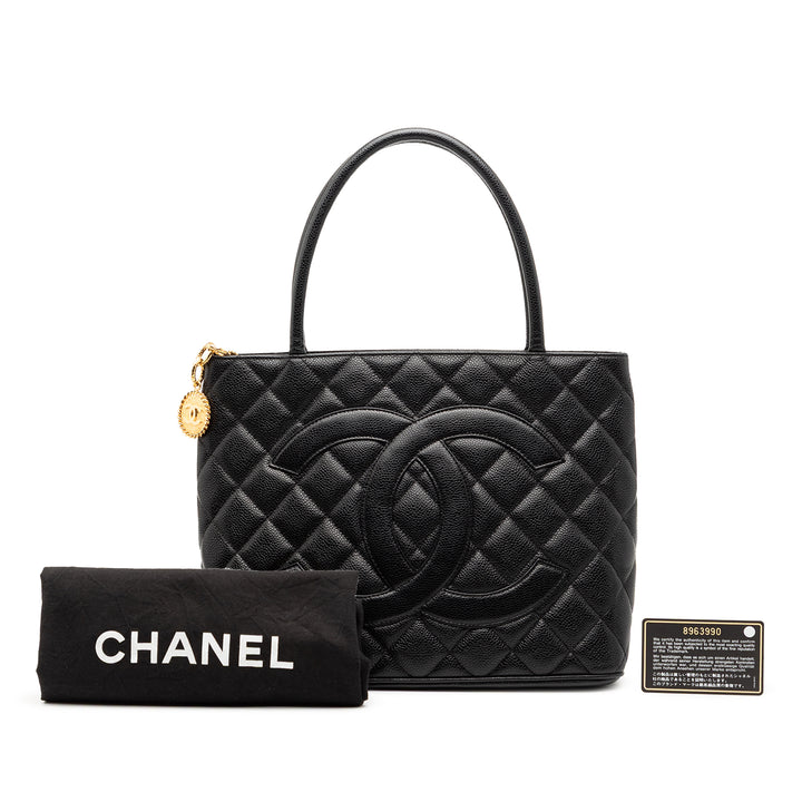 Chanel Caviar Medallion Cabas – GABY PARIS Authentique