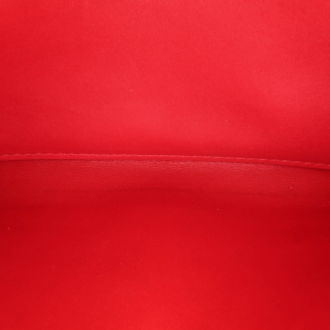 Monogram Vernis Sarah Wallet Red - Gaby Paris