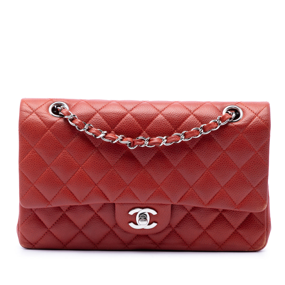 Chanel Classic Double rabat Moyen Cuir caviar