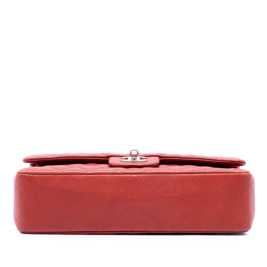 Chanel Classic Double rabat Moyen Cuir caviar