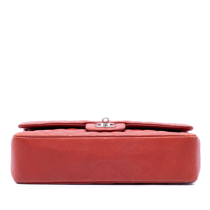Chanel Classic Double rabat Moyen Cuir caviar
