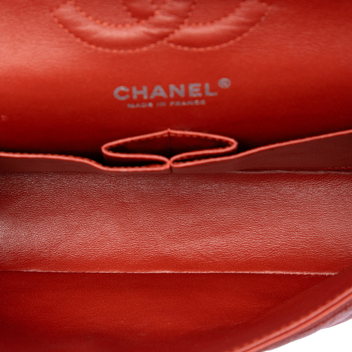 Chanel Classic Double rabat Moyen Cuir caviar