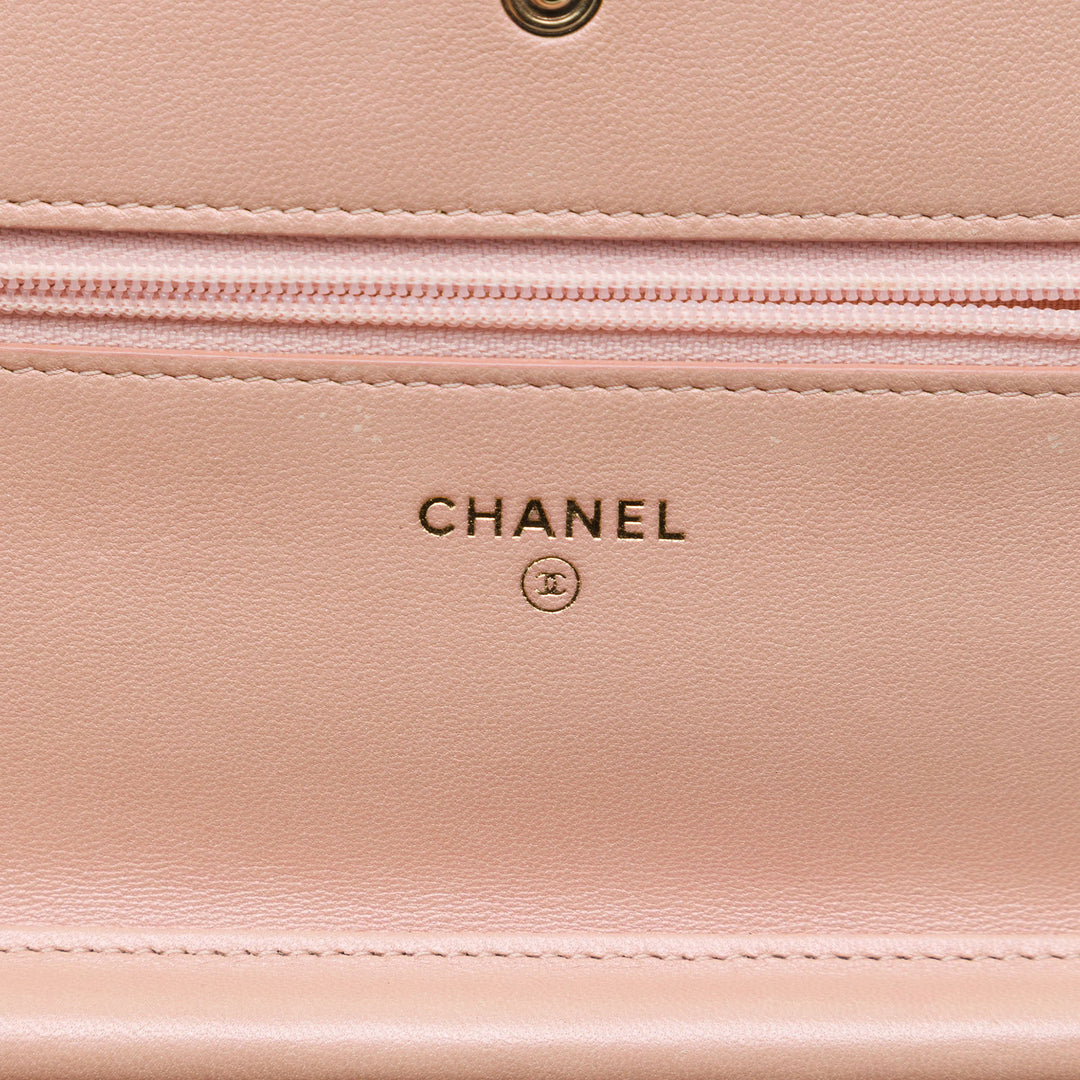 Chanel Matelassé Boy Wallet on Chain Marron – vue 5 – GABY PARIS