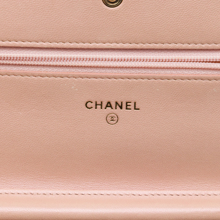 Chanel Matelassé Boy Wallet on Chain Marron – vue 5 – GABY PARIS