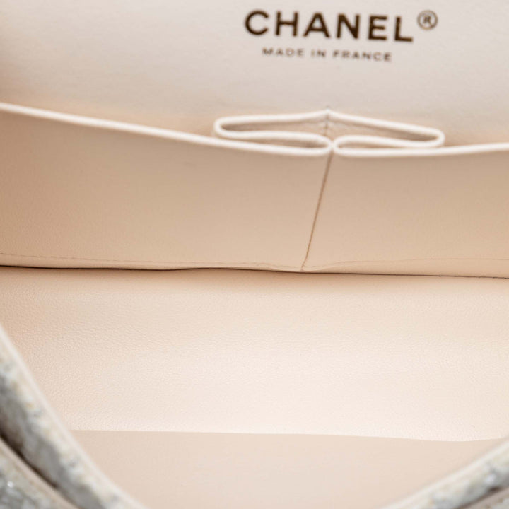 Chanel Medium Classic Tweed Patchwork Double rabat