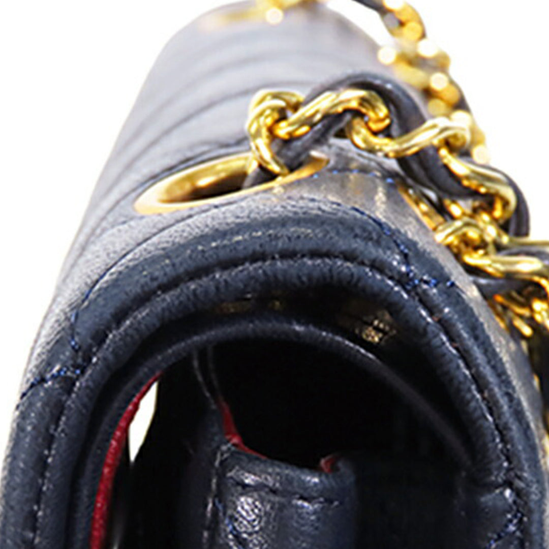 Chanel Small Classic Cuir d’agneau Double rabat