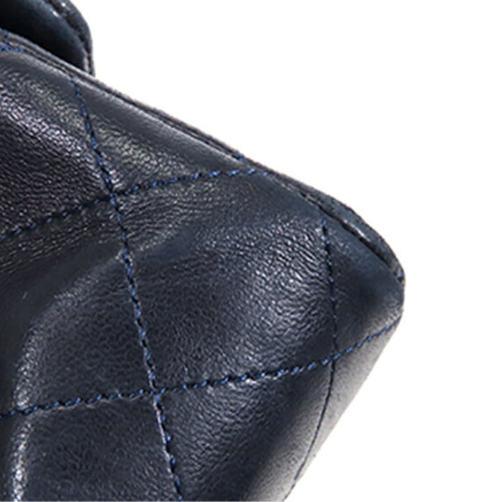 Chanel Small Classic Cuir d’agneau Double rabat