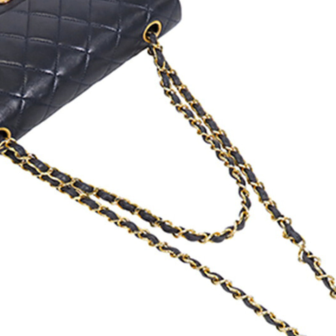 Chanel Small Classic Cuir d’agneau Double rabat