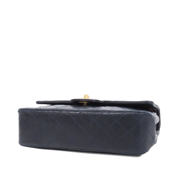Chanel Small Classic Cuir d’agneau Double rabat