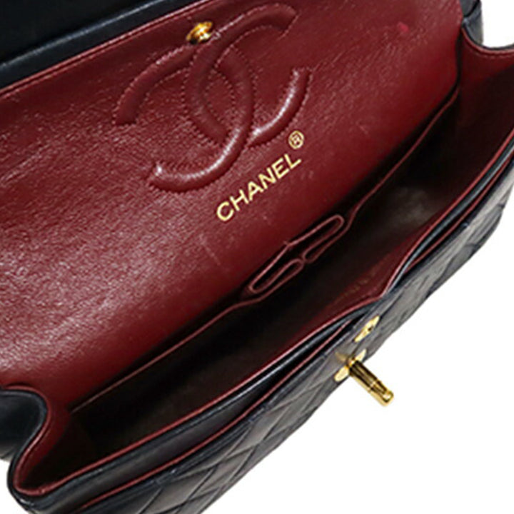 Chanel Small Classic Cuir d’agneau Double rabat