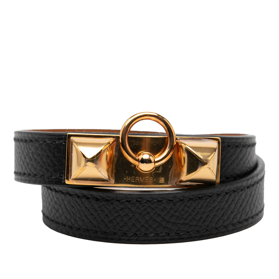 Hermès Epsom Rivale Double Tour Bracelet