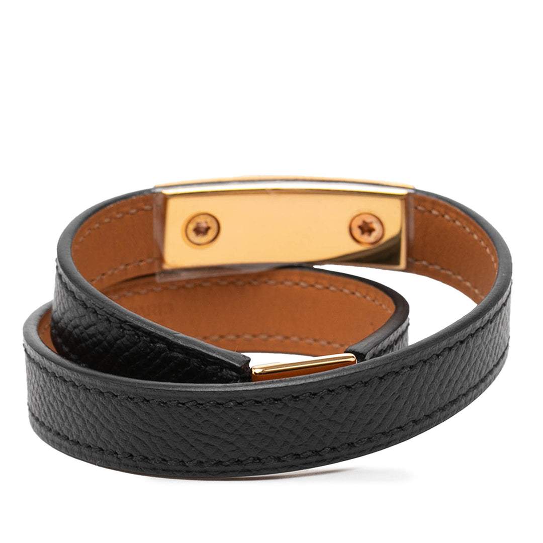 Hermès Epsom Rivale Double Tour Bracelet