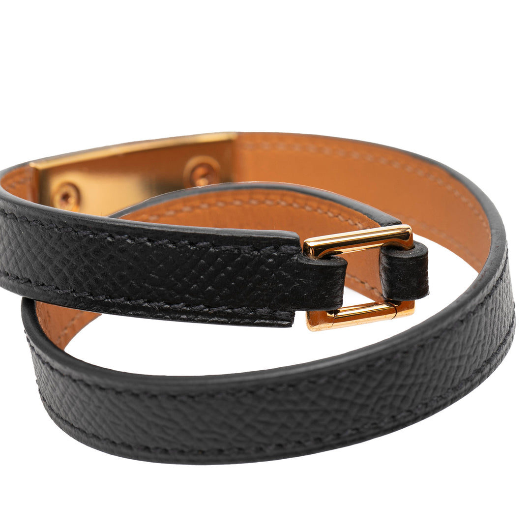 Hermès Epsom Rivale Double Tour Bracelet