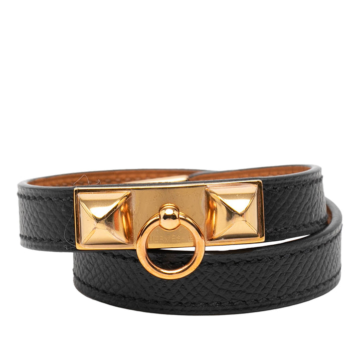 Hermès Epsom Rivale Double Tour Bracelet