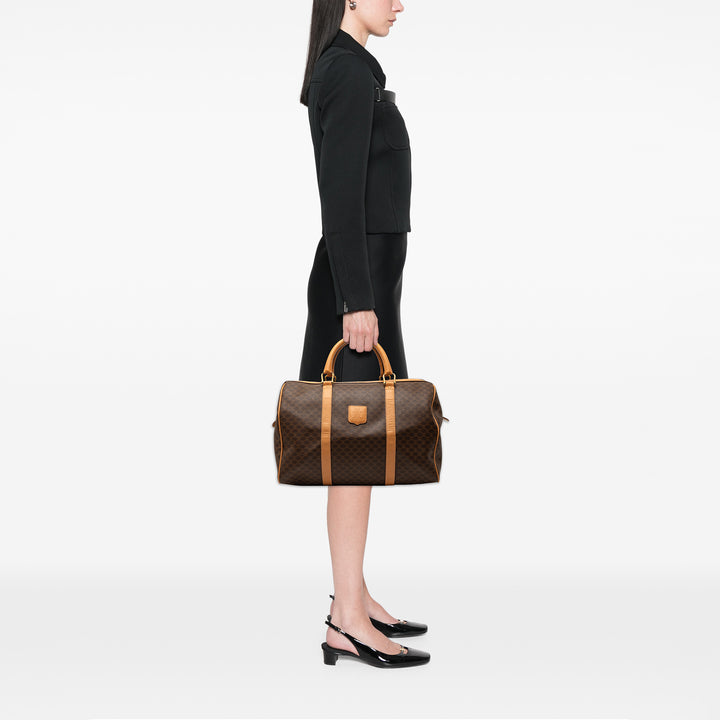 Celine Macadam Coated Toile Boston Sac