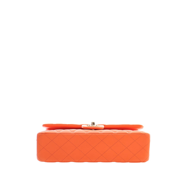 Chanel Medium Classic Cuir d’agneau Double rabat