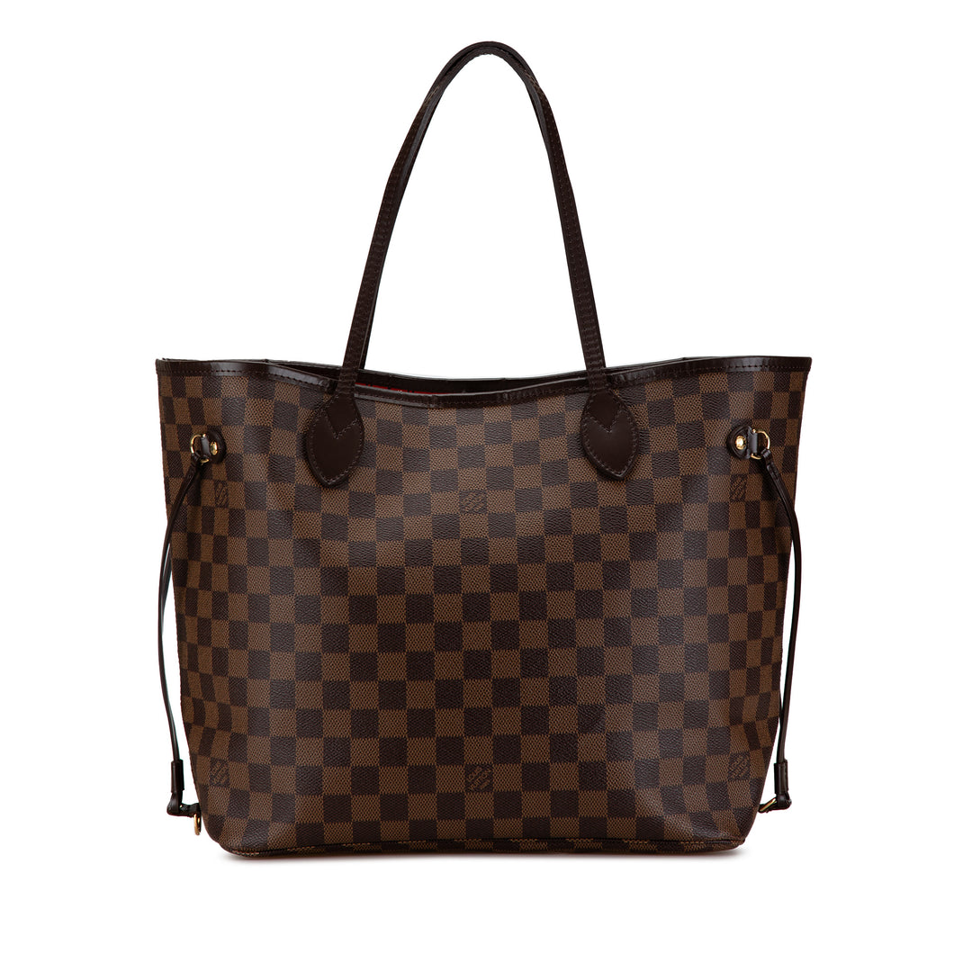 Louis Vuitton Damier Ebene Neverfull MM Brown - GABY PARIS