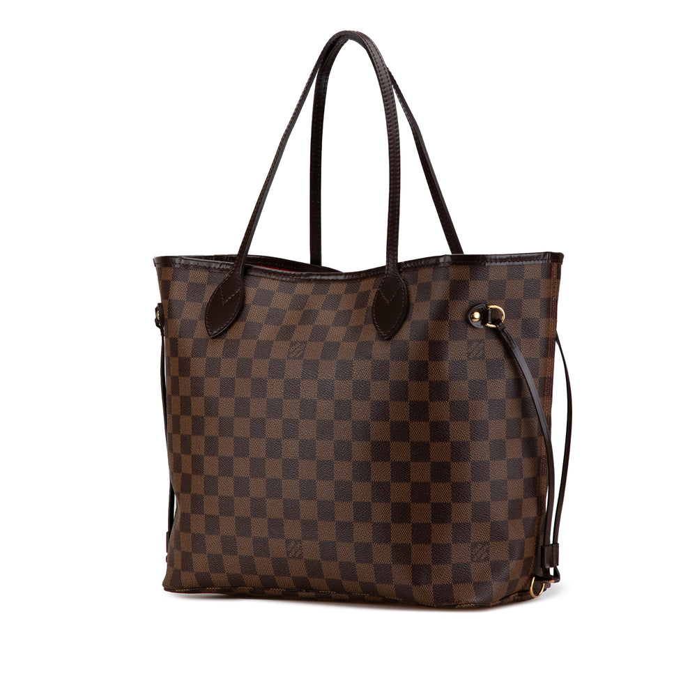 Louis Vuitton Damier Ebene Neverfull MM Brown - GABY PARIS