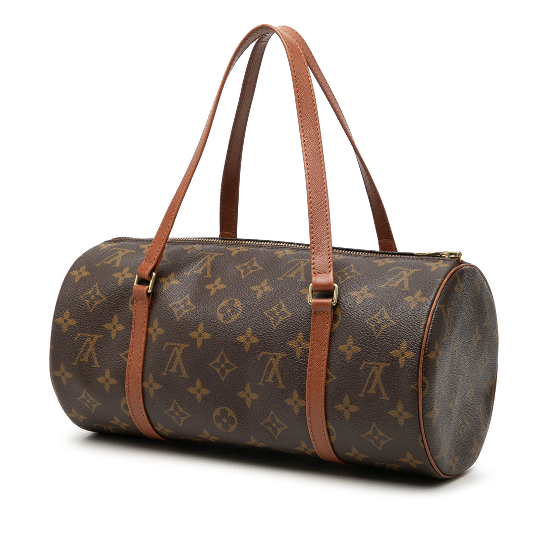 Papillon 30 Monogram Marron
