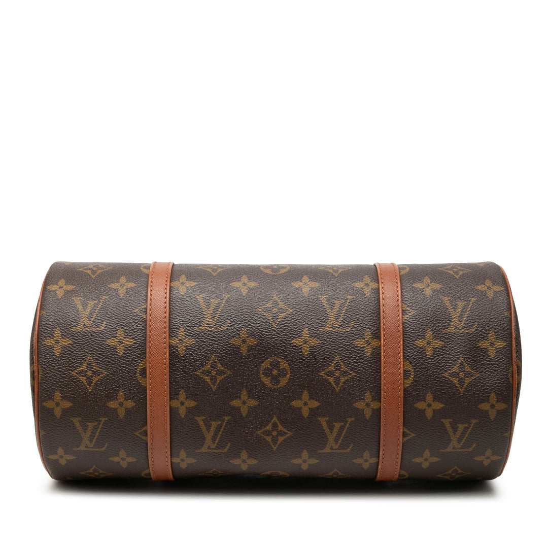 Papillon 30 Monogram Marron