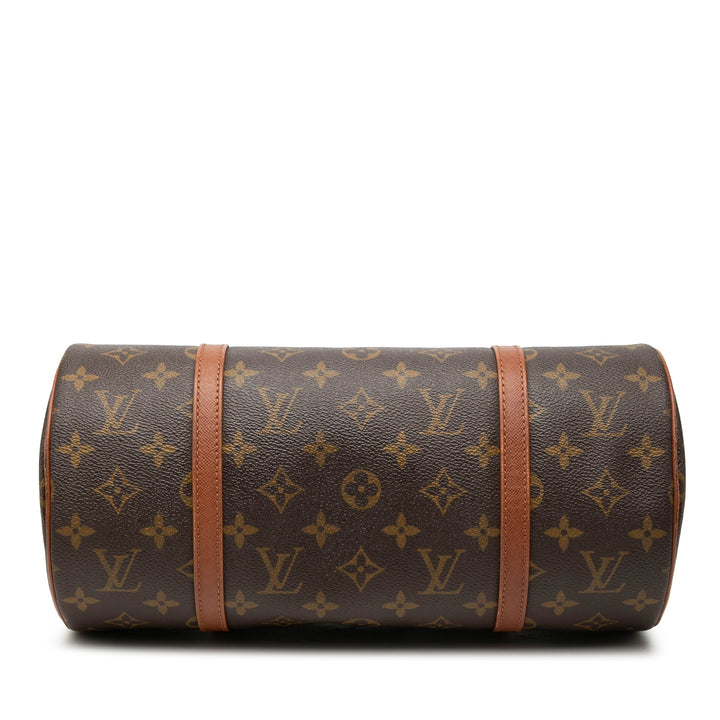 Papillon 30 Monogram Marron
