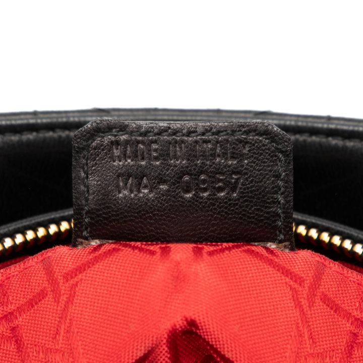 Dior Medium Cuir d’agneau Cannage Lady Dior