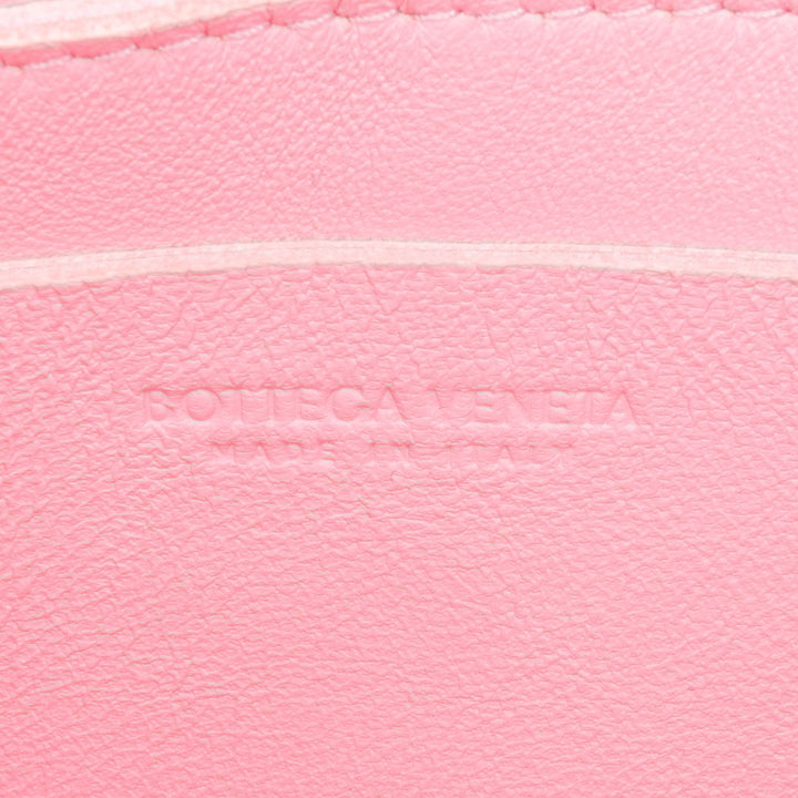 Bottega Veneta Mini Nappa Intrecciato Cassette Belt Bag Pink - GABY PARIS