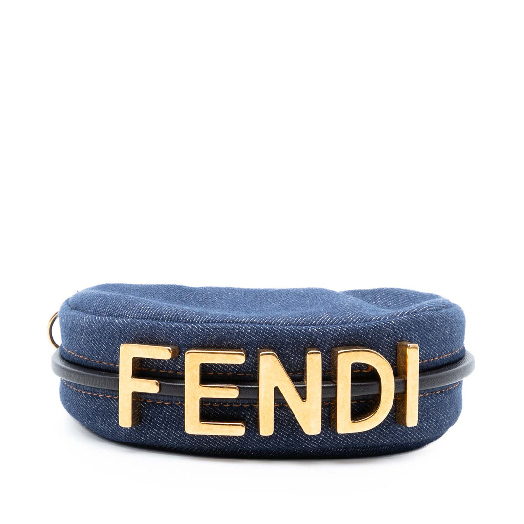 Fendi Nano Jean Fendigraphy Hobo