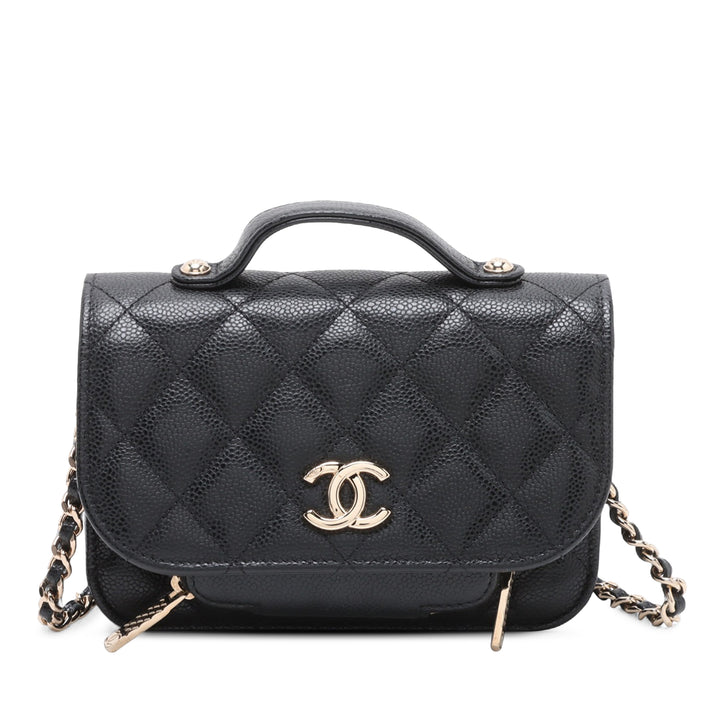 Chanel Mini Caviar Business Affinity sac à anse supérieure