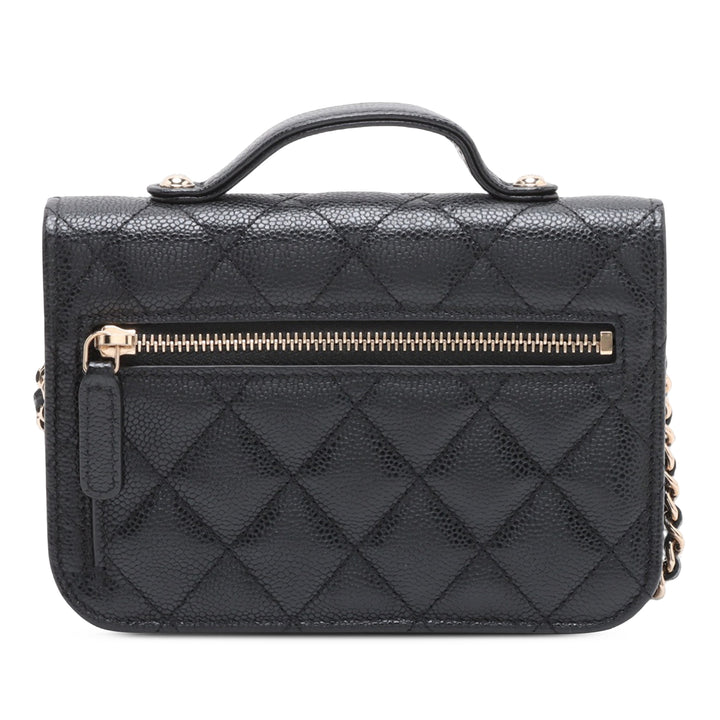 Chanel Mini Caviar Business Affinity sac à anse supérieure
