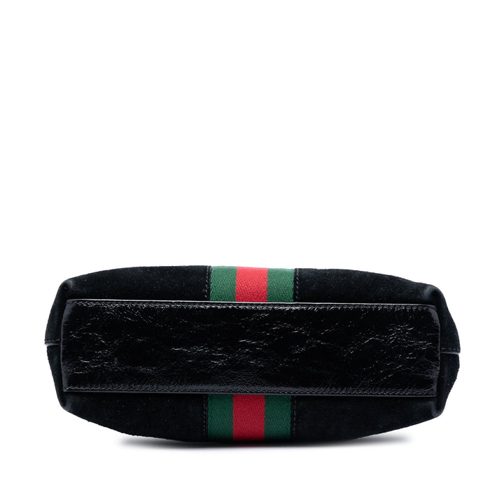 Gucci Small Daim Web Ophidia Dome Sac porté croisé
