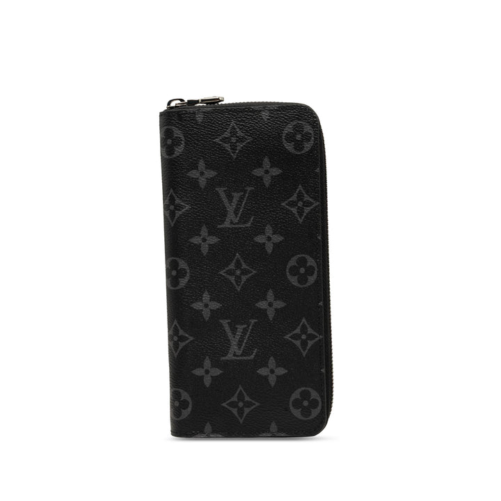 Vertical Zippy Portefeuille Monogram Eclipse Noir