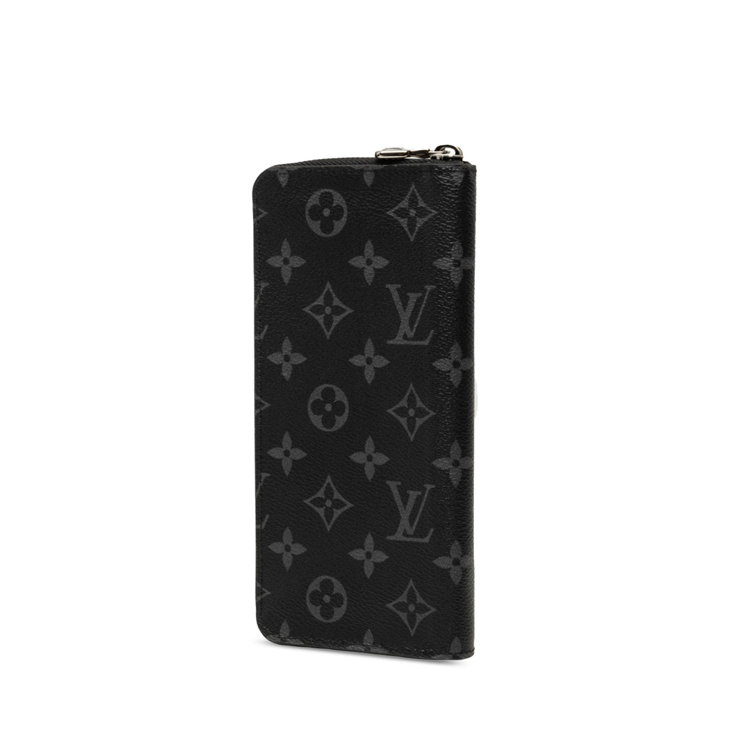 Vertical Zippy Portefeuille Monogram Eclipse Noir