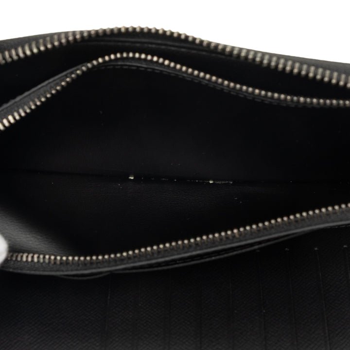 Vertical Zippy Portefeuille Monogram Eclipse Noir