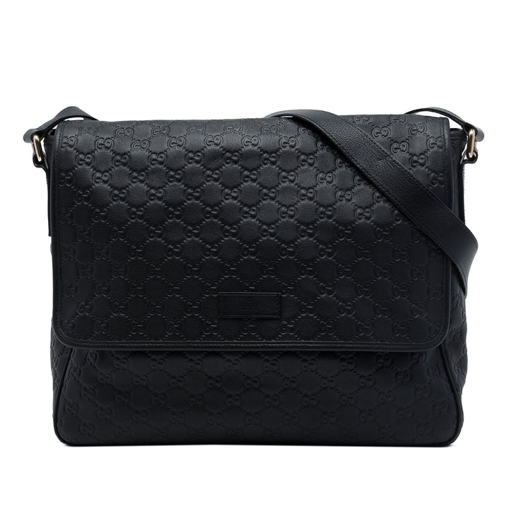 Guccissima Sac Messenger Noir
