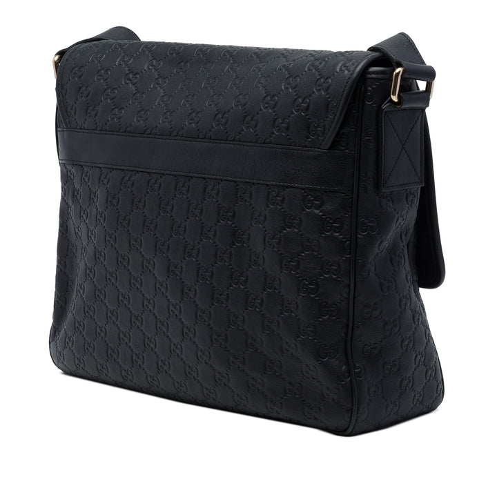 Guccissima Sac Messenger Noir