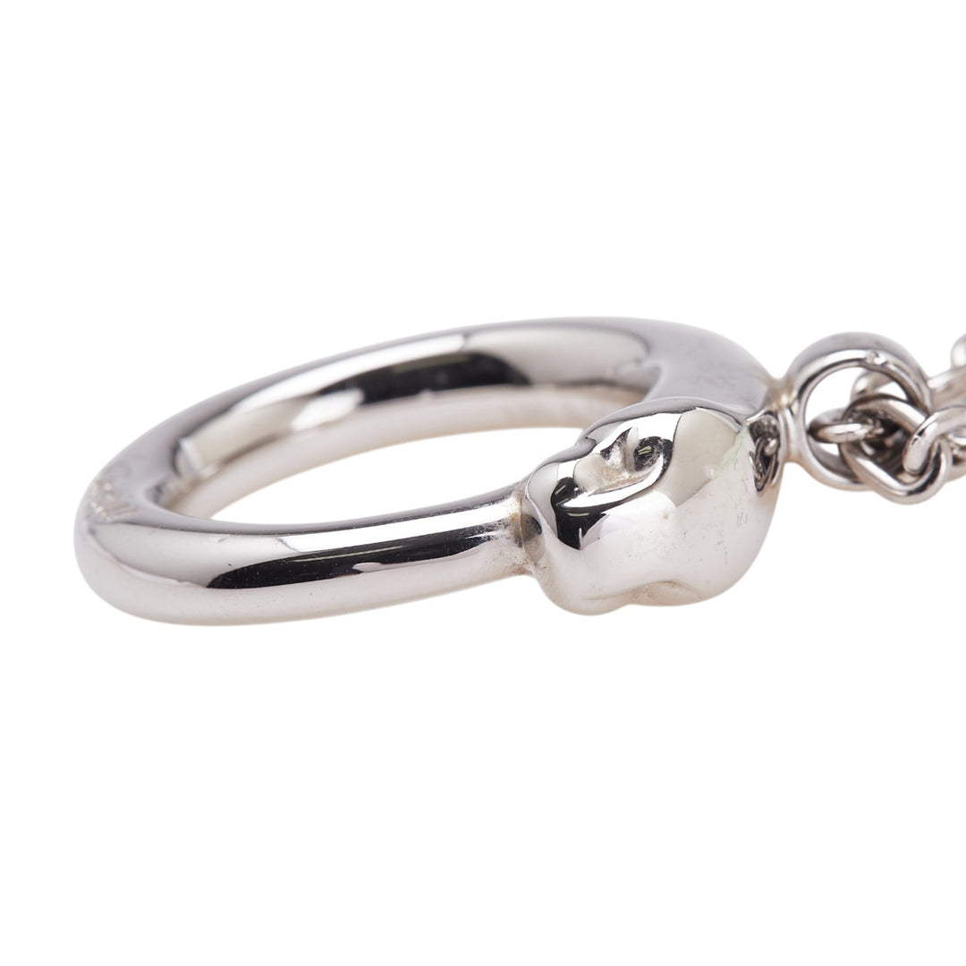 Cartier Argenté Tone Panthere Chain Key Chain Argenté