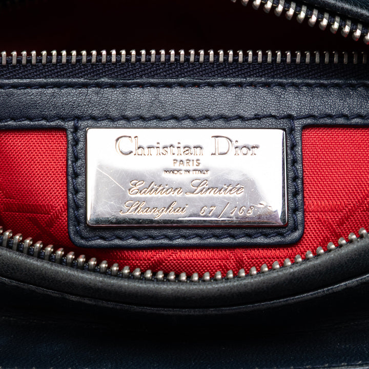 Dior Medium Cuir d’agneau Cannage Lady Dior