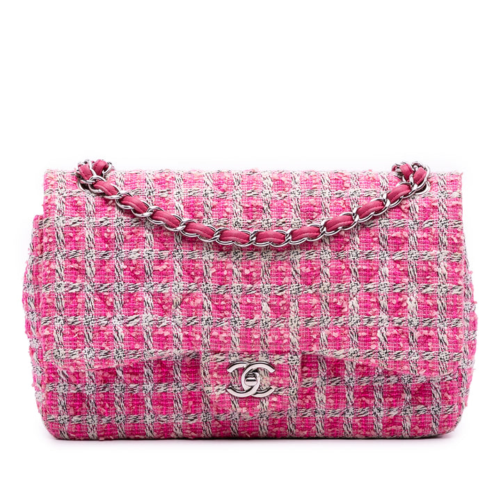 Chanel Jumbo Classic Tweed Double rabat