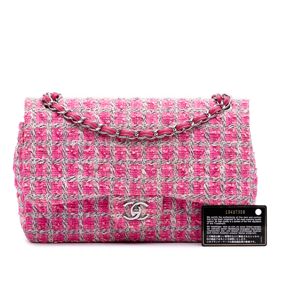 Chanel Jumbo Classic Tweed Double rabat
