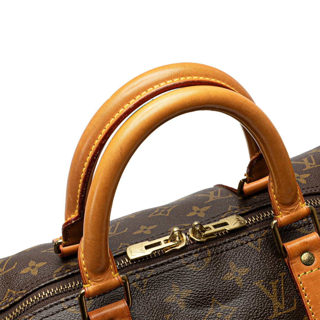 Louis Vuitton Monogram Keepall 50 Marron