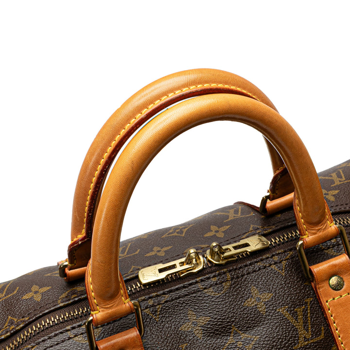Louis Vuitton Monogram Keepall 50 Marron