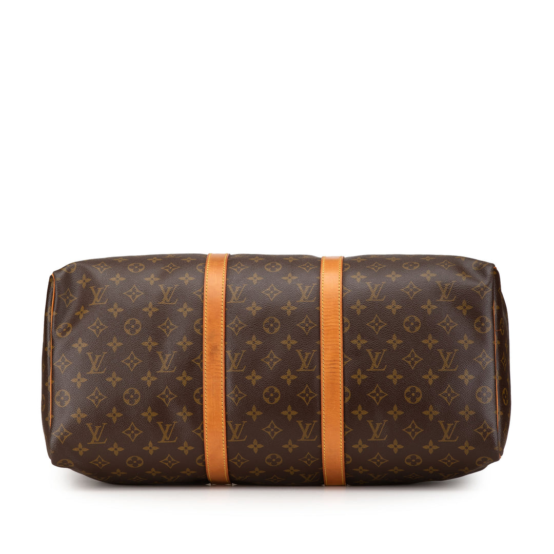 Louis Vuitton Monogram Keepall 50 Marron