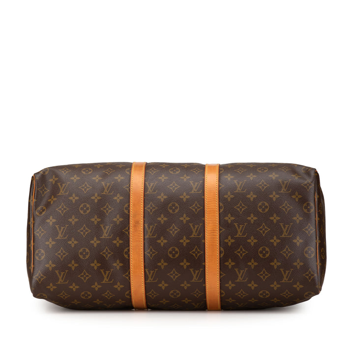 Louis Vuitton Monogram Keepall 50 Marron
