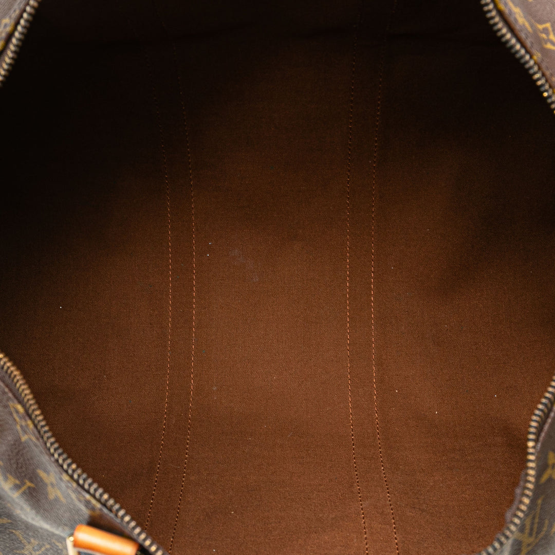 Louis Vuitton Monogram Keepall 50 Marron