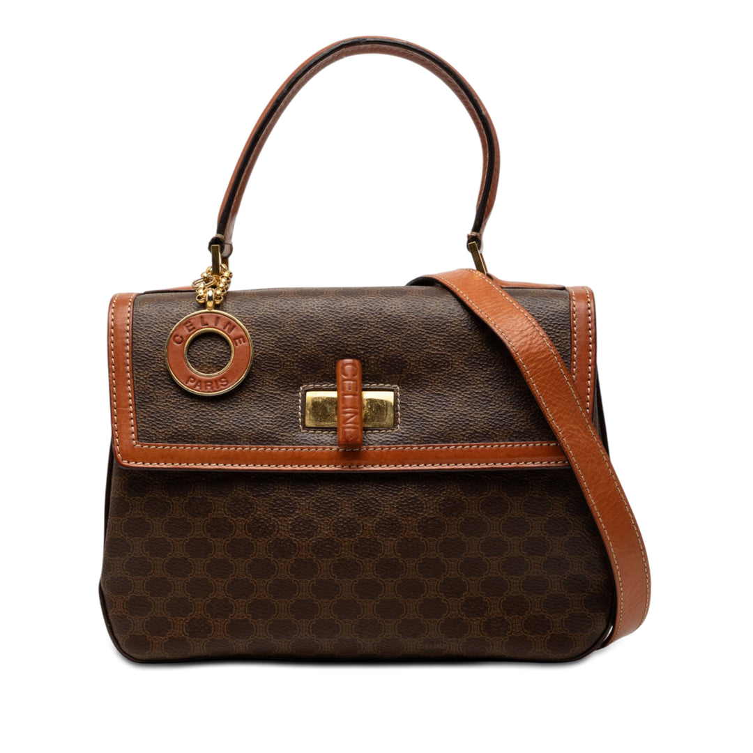 Celine Macadam Sac Toile enduite