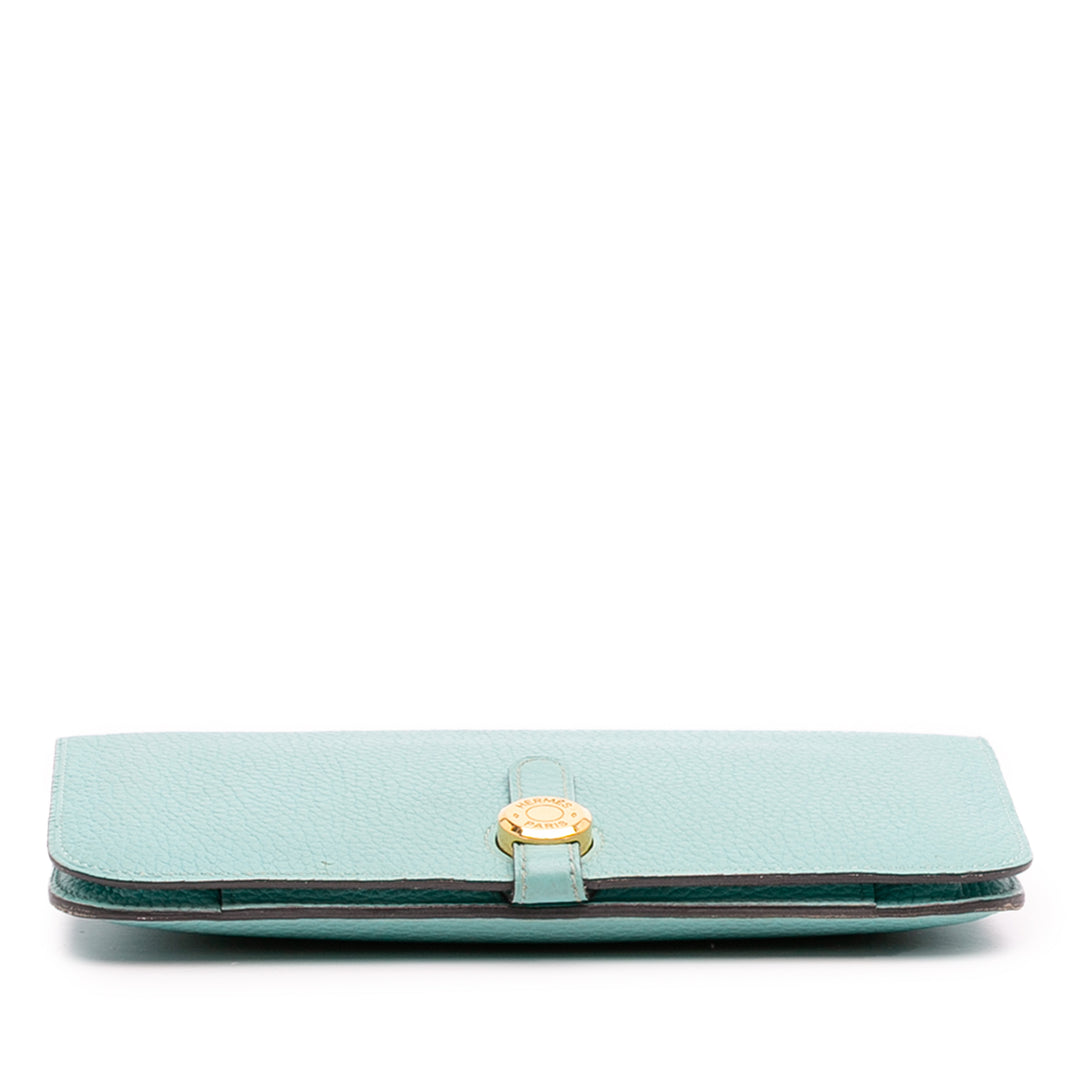 Hermès Togo Dogon Duo Wallet GM